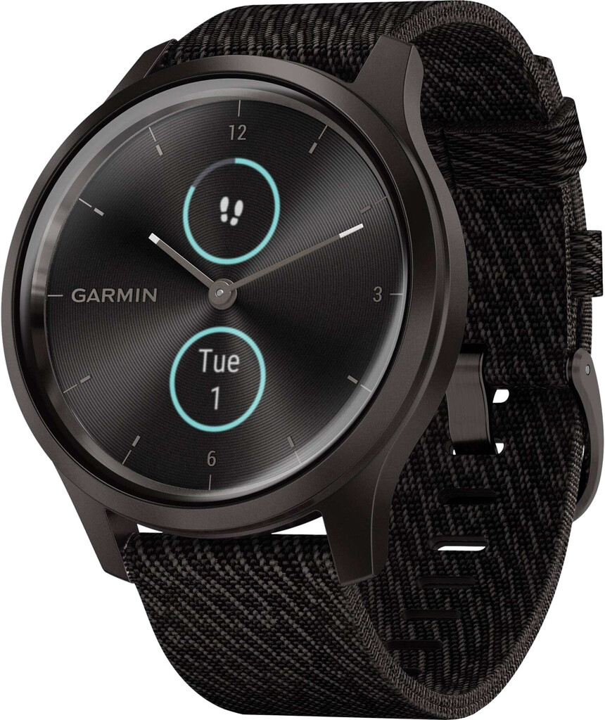 Смарт-часы Garmin vivomove Style Graphite Aluminum Case with Black Pepper Woven Nylon Band (010-02240-23), 010-02240-23
Смарт-часы Garmin vivomove Style Graphite Aluminum Case with Black Pepper Woven Nylon Band (010-02240-23), 010-02240-23
