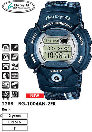 Часы Casio BABY-G Urban BG-1004AN-2ER