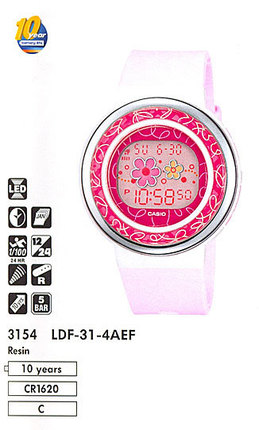 Часы CASIO LDF-31-4AEF