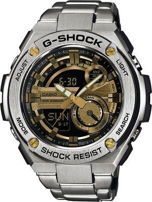 Часы Casio G-SHOCK G-STEEL GST-210B-1AER купить в интернет
