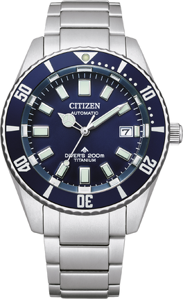 Часы Citizen Promaster Marine Mechanical Diver 200m NB6021-68L +