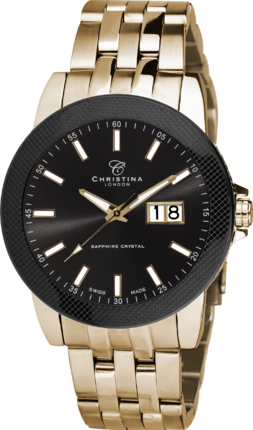 Часы CHRISTINA 519GBL-Carbon