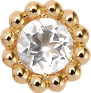 Шарм CC rings - crystal flower 650-G07 Crystal