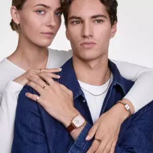 Часы Daniel Wellington Marlon St Mawes Linen Rose Gold DW00100816