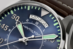Часы Hamilton Khaki Aviation Pilot Day Date Auto H64615545