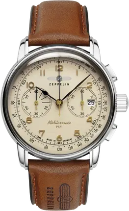 メゾチント　vintage Art Часы Zeppelin Mediterranee 9664-5 купить в интернет-магазине, цена