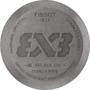 Годинник Tissot Gent XL 3x3 Street Basketball T116.410.36.067.00