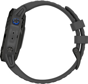 Смарт-часы Garmin fenix 6 Pro Solar Edition Black With Gray Band (010-02410-11)