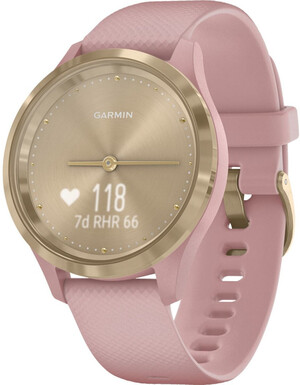 Смарт-часы Garmin Vivomove 3S Sport Champagne-Rose Silicone (010-02238-21)