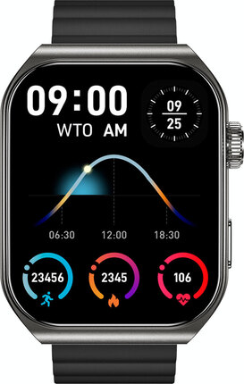 Смарт-часы Forever Tiron SWM-300 Black + ремешок