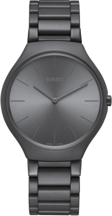Часы Rado True Round Thinline Les Couleurs Le Corbusier Iron grey 32010 01.420.6091.3.061 R27091612