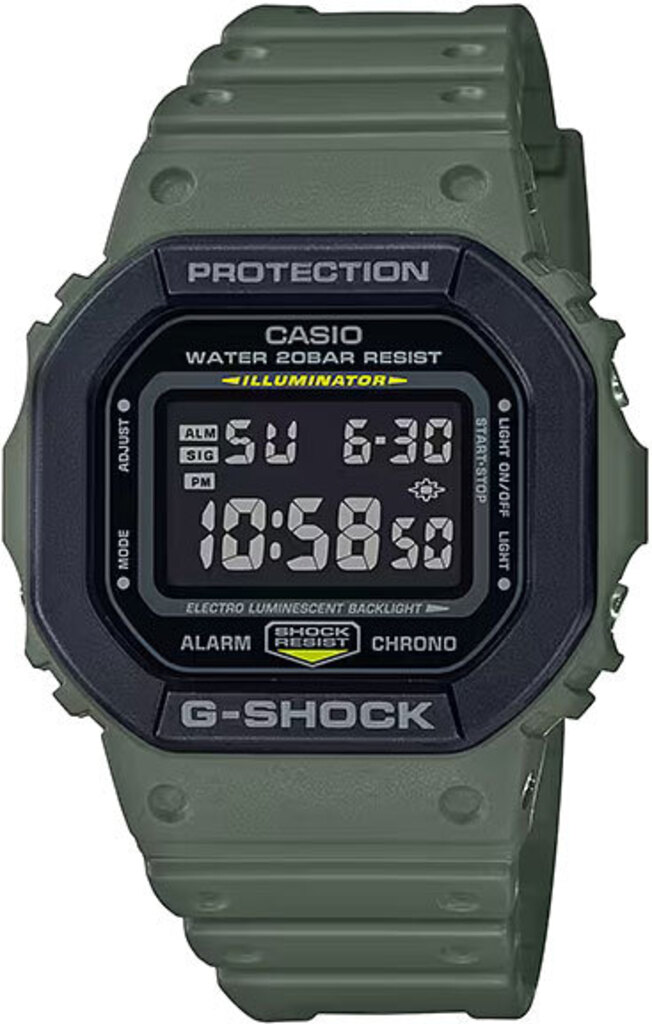 Часы Casio G-SHOCK The Origin DW-5610SU-3 купить в интернет
