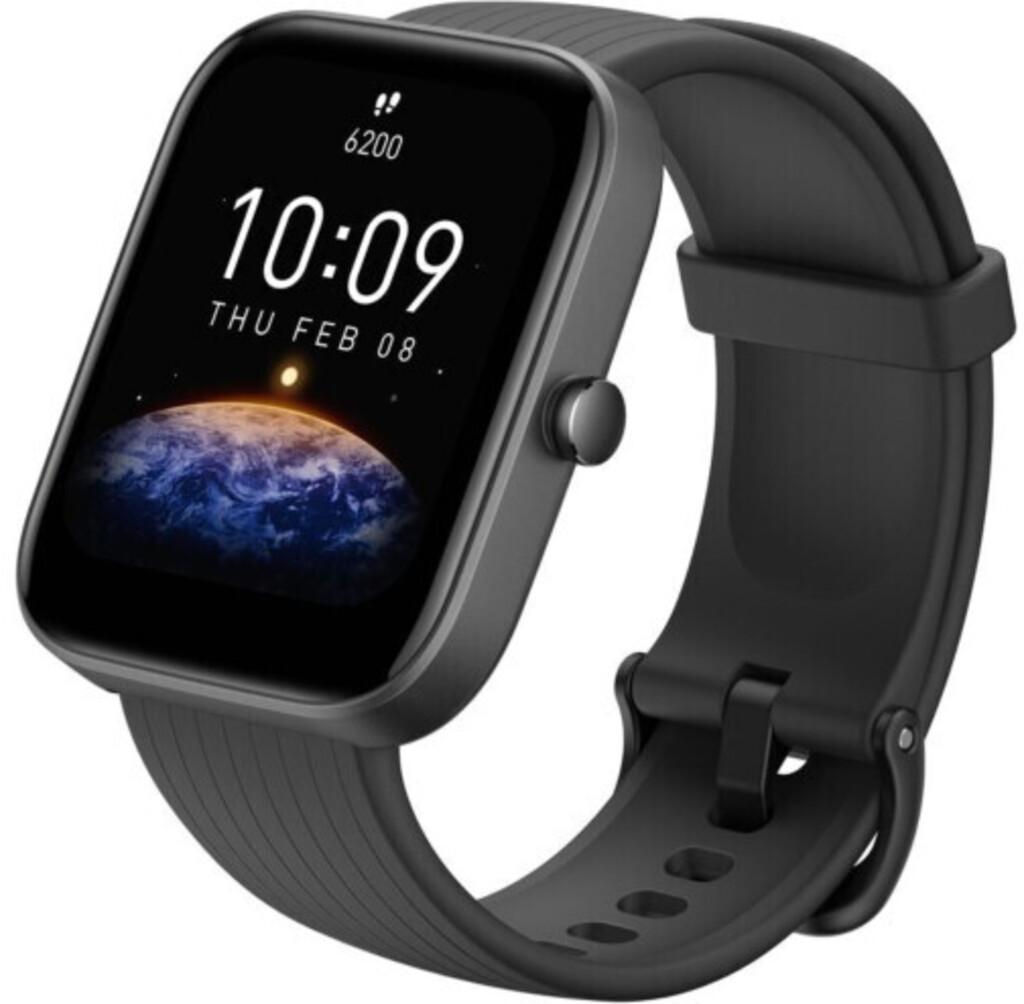 

Смарт-часы Amazfit Bip 3 Pro Black, Amazfit Bip 3 Pro